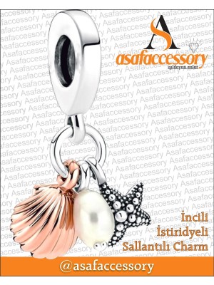 Asaf Incili Istiridyeli Sallantılı Charm
