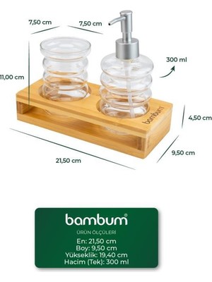 Bambum Tivoli - 2'li Sabunluk Seti