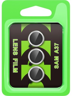 Erdo Ticaret Buğz Samsung Galaxy A37 5g Raze Metal Kamera Lens - Gümüş