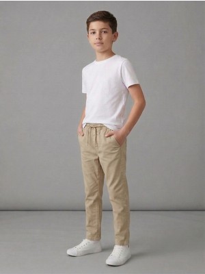 Tati Erkek Çocuk Esnek Bel Lastikli Klasik Pantolon