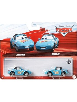 Disney Cars 2022 Metal Series Dinoco Mia & Tia Diecast 2 Li Paket                 Hotwheelsburada