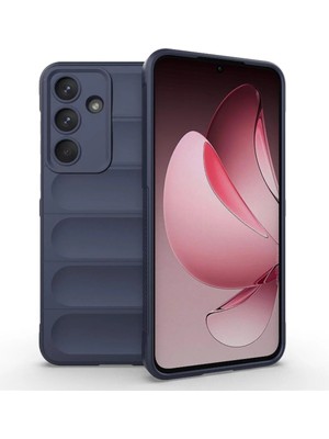 Bovinox Samsung Galaxy S24 Fe Kılıfı Darbe Emici Puffer Tasarım Kamera Korumalı Silikon Şişme Görünümlü