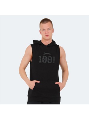Slazenger Vasılısa Sıyah Erkek T-Shırt