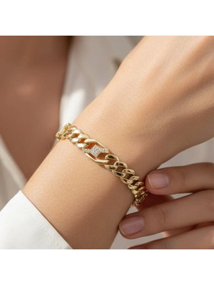 Stil Incisi/xupıng Jewelry Milky Way Zirkon Taşlı Bileklik