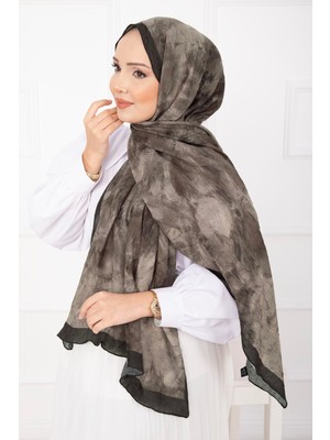 Msc Batik Desen Bambu Şal Serisi Vizon
