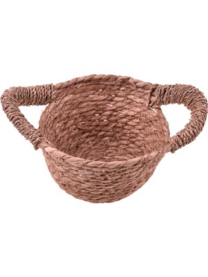 Bambum Vimini - Hasır Sepet Kulplu 19 cm