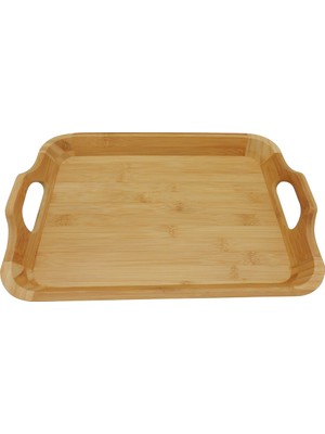 Bambum Bande Dikdörtgen Tepsi Büyük