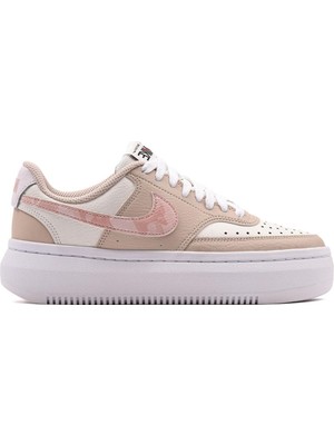 Nike FD9921 W Court Vision Alta Spor Ayakkabı Bej