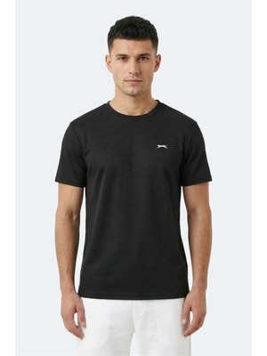 Slazenger Kofona Sıyah Erkek T-Shırt