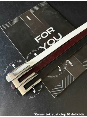 Fiori Tasarım Gold Tokalı Ince Kadın Kemeri, Ceket Kemeri, Gömlek Kemeri, Elbise Kemeri