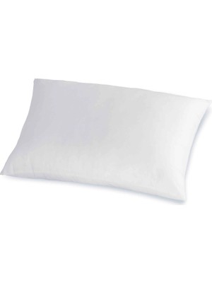 Taç Allday 50 x 70 cm Beyaz Silikon Yastık Orta Sertlikte Mikrofiber Dış Materyal ile 2'Li Set