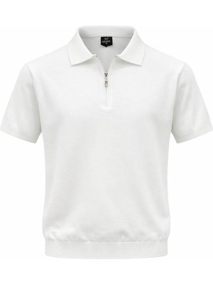 Classics Men Turbulance Polo Yaka Kısa Kol Fermuarlı Erkek Triko Tişört 7599