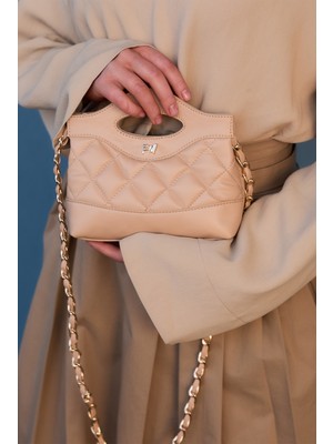 Emnora Petite Muse Çanta Nude