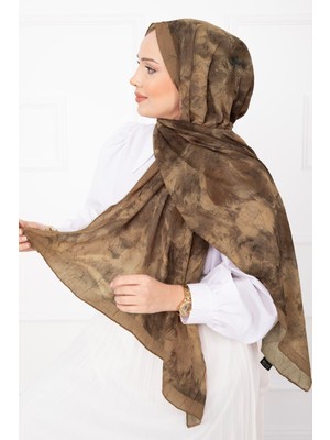 Msc Batik Desen Bambu Şal Serisi Camel
