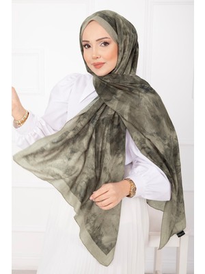 Msc Batik Desen Bambu Şal Serisi Haki