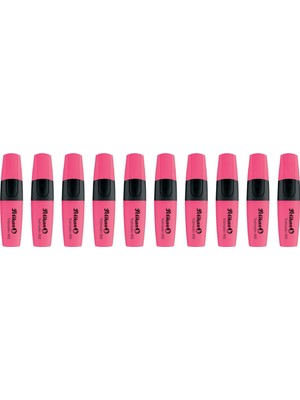 Pelikan 490 Pembe Fosforlu Kalem 10'lu Set, Canlı Renkler ve Konforlu Tutuş Özelliği ile