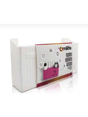 Örnek Mağaza Wifi Saklama Kutusu Duvara Asıla Bilir Pleksi Modem ve Sigorta Saklama Kutusu