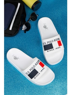 U.s. Polo Assn. Nico 5fx Beyaz Erkek Terliği