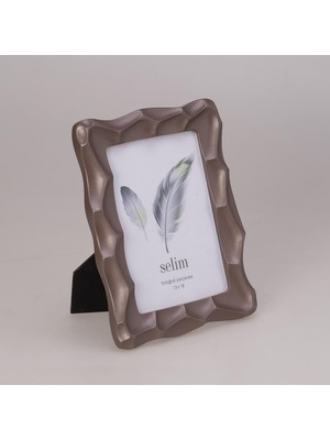 Selim 13X18 Telles Çerçeve Taupe