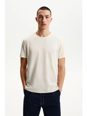 Divinus Bisiklet Yaka Basic T-Shirt