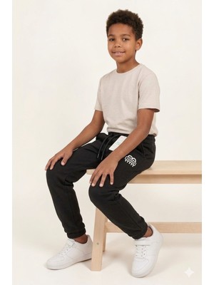 Minik Motion Premium Double Face Diz Yapmaz Çocuk Eşofman Altı