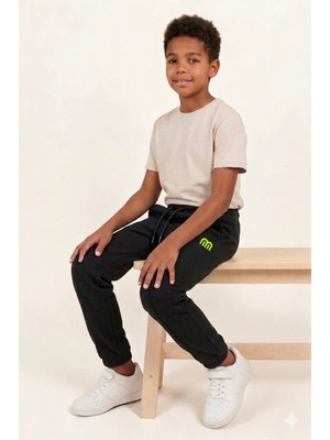 Minik Motion Premium Double Face Diz Yapmaz Çocuk Eşofman Altı