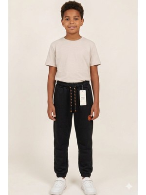 Minik Motion Premium Double Face Diz Yapmaz Çocuk Eşofman Altı