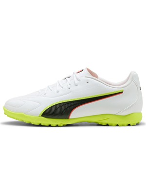 Puma Erkek Beyaz Puma Kıng 20 Play Tt Beyaz Hal Saha Ayakkabısı