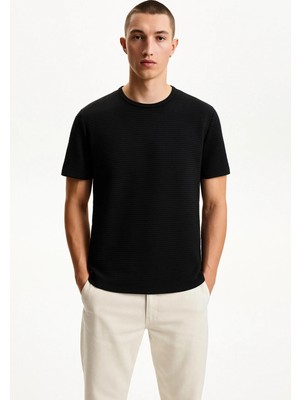 Divinus Bisiklet Yaka Basic T-Shirt