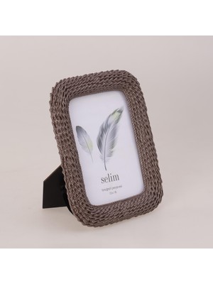 Selim 13X18 Chain Çerçeve Taupe