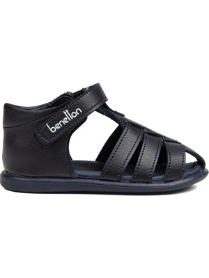 Benetton® | BN-1251-  Lacivert - Çocuk Sandalet