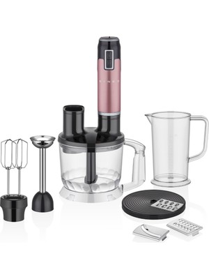 Sinbo SHB-3178 Rose 1000 W Multi Blender Seti
