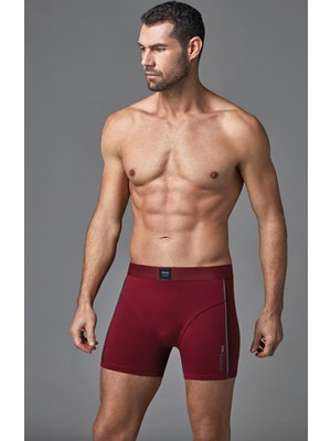 Dagi Bordo  E011000270 Erkek Boxer S Beden Esnek Yapı ile Konforlu İç Giyim Seçeneği