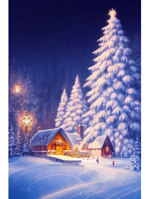 Aden Dijital Manzara Kanvas Tablo