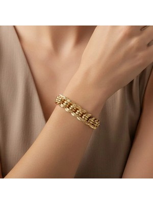 Xuping Jewelry Örgü Model Bileklik