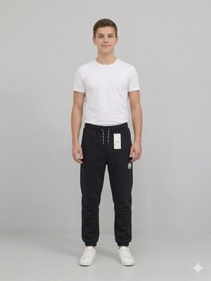 Minik Motion Premium Double Face Pamuğa Pamuk Genç Jogger Eşofman Alt