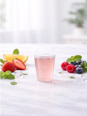 Parti Adresi Plastik Shot Bardağı Mini Bardak 40 ml 20'li
