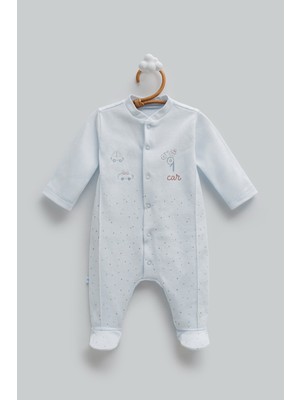 Caramell 0-6 Ay Arası First Car Tulum - Mavi