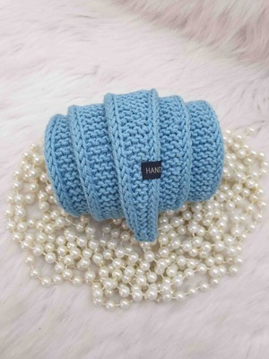 Happy Handmade Kruvasan Atkı/viral Fular Atkı/trend Atkı/vintage Atkı/pinterest Atkı