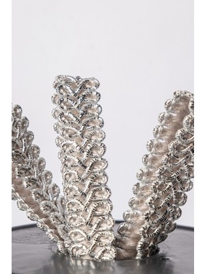 Mefaks Tekstil Koç Boynuzu Şerit 1.5 cm 50 Metre Dekoratif Süsleme Şeridi Perde Aksesuar