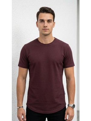 Plus Scorpion Erkek Slim Fit Basic Tişört – Esnek, Terletmeyen Pike Dokulu Kumaş