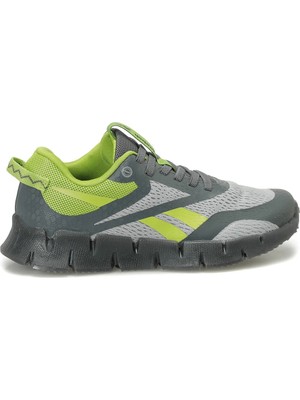Reebok Zıg N Glow 3 Elastıc Lace Gri Unisex Çocuk Koşu Ayakkabısı
