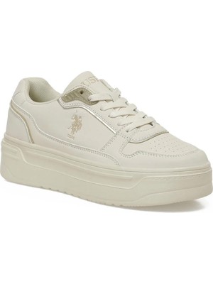 Bags Shoes U.S. Polo Assn. Caroline 36/40 Kadın Yüksek Taban Sneaker Spor Ayakkabı
