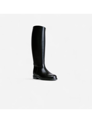 Decathlon Yetişkin Binici Çizmesi - Siyah