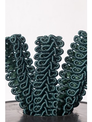 Mefaks Tekstil Koç Boynuzu Şerit 1.5 cm 50 Metre Dekoratif Süsleme Şeridi Perde Aksesuar