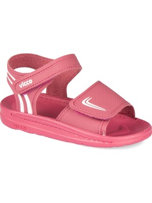 Fuşya Renkli Vicco Dory Kız Çocuk Sandalet 332.P20Y.301 Anatomik Yapı ile Güvenli Adımlar