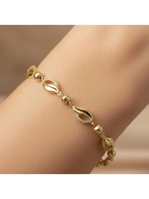 Stil Incisi/xupıng Jewelry Swan Zirkon Taşlı Bileklik
