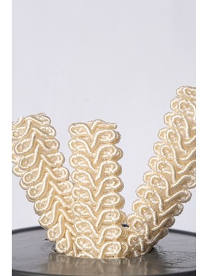 Mefaks Tekstil Koç Boynuzu Şerit 1.5 cm 50 Metre Dekoratif Süsleme Şeridi Perde Aksesuar