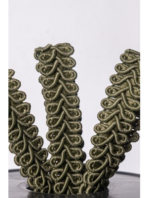 Mefaks Tekstil Koç Boynuzu Şerit 1.5 cm 50 Metre Dekoratif Süsleme Şeridi Perde Aksesuar