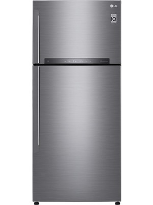 LG Çift Kapılı No-Frost Buzdolabı 506 lt E Enerji Sınıfı Geniş İç Hacim Özelliği GN-H702HLHU